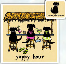 Load image into Gallery viewer, Yappy Hour Lewes T-shirt