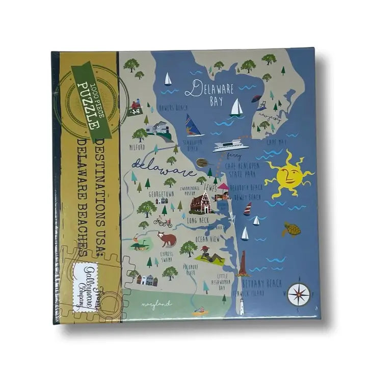 DELAWARE BEACHES JIGSAW PUZZLE Lewes Wear