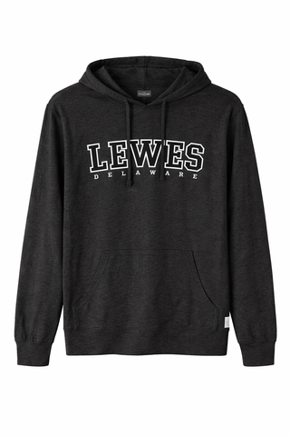 Lewes Delaware Jersey Knit Hoodie