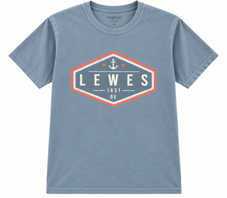 Lewes Anchor Shield Tee