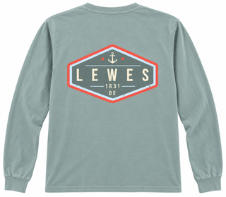 Lewes Anchor Shield Long Sleeve Tee