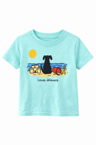 Beach Dog Lewes Toddler Tee