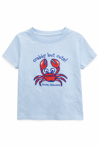 Crabby But Cute Lewes Toddler Tee