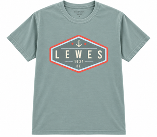 Lewes Anchor Shield Tee
