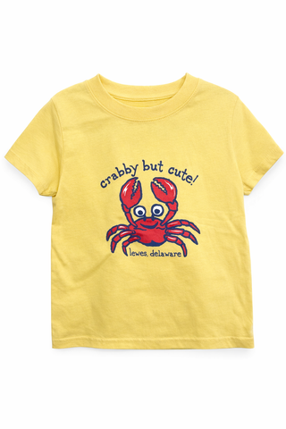 Crabby But Cute Lewes Toddler Tee