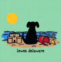 Beach Dog Lewes Youth Tee
