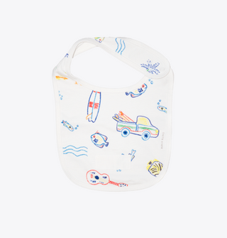 COASTAL PLAYGROUND BABY BOYS BIB