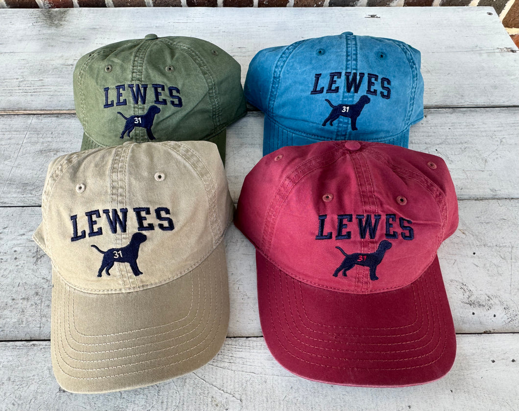 LEWES EMBROIDERED DOG CAP