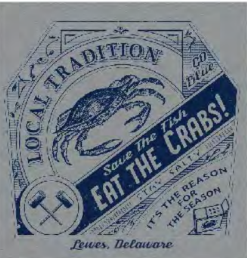Lewes Eat the Crabs T-shirt