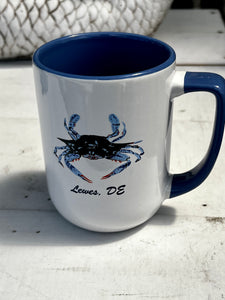 2TONE CRAB LEWES MUG