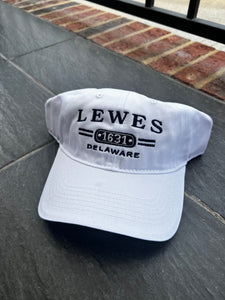 NAVY WHITE HAT LEWES 1631