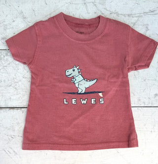 Surfing Dino Infant-Toddler Lewes Short Sleeve Tee