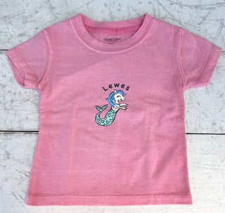 Pony Mermaid Infant-Toddler Lewes Short Sleeve Tee