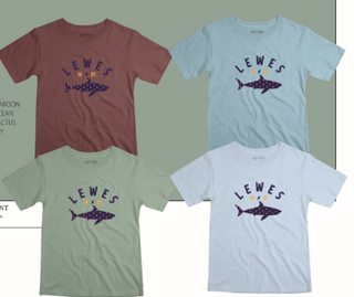 Lewes Lightning Shark Youth Tee