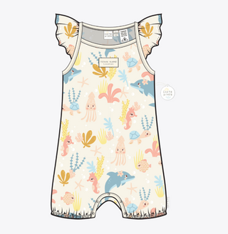 OCEAN SUNSHINE BABY GIRLS PLAYSUIT