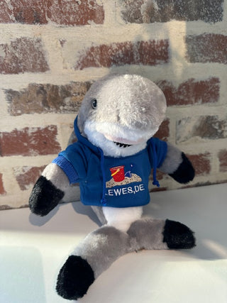 Plush Blacktip Shark with Lewes Hoodie