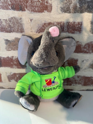 Plush Elephant with Lewes Hoodie