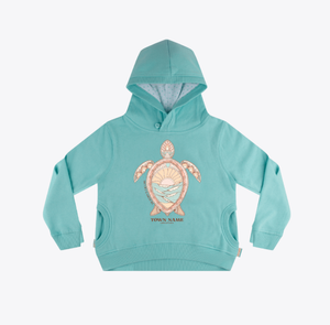Scenic Turtle Lewes Girls Hoodie
