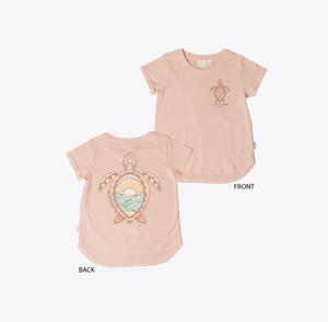 Scenic Turtle Lewes Girls T-Shirt