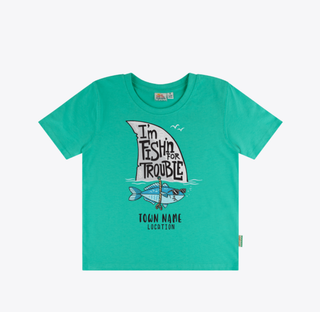 Fish Trouble Boys Lewes T-Shirt