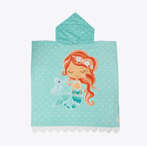 Under the Sea Girls Towel Cape