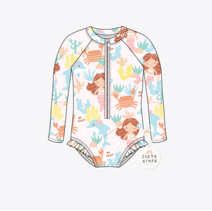 Seaside Baby Girls Rashsuit