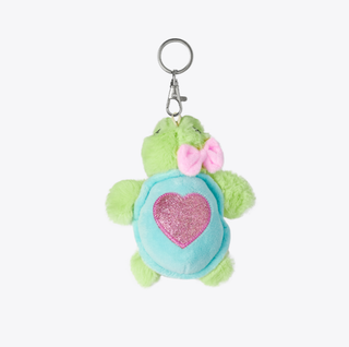 Big Eye Turtle Girls Plush Key Ring