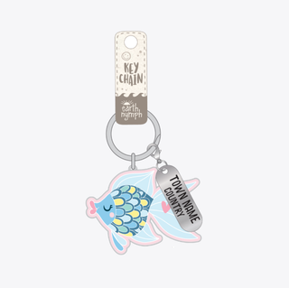 Pretty Fish Girls Key Ring