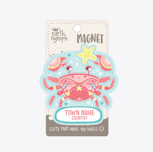 Folk Crab Girls Magnet