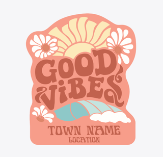 Good Vibes Girls Sticker