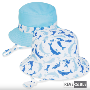 Children's Dolphin Poly Bucket Hat