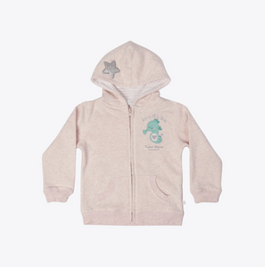 SEAHORSE BABY GIRLS HOODY