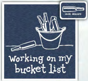 Working On My Bucket List Lewes Tee