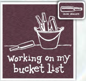 Working On My Bucket List Lewes Tee