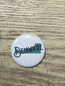 Minimalist Lewes Delaware DE Magnet