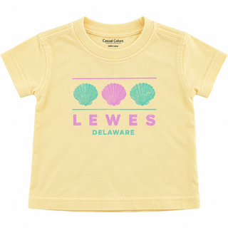 Lewes Delaware Shell Infant-Toddler Tee