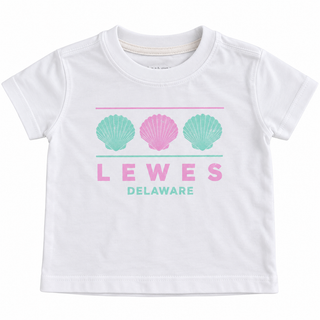 Lewes Delaware Shell Infant-Toddler Tee