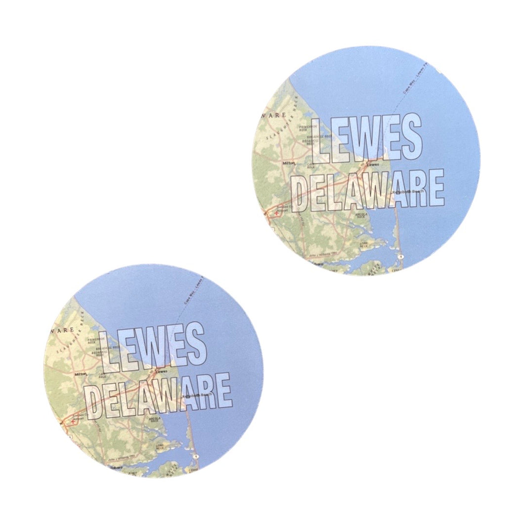 DELAWARE PLACEMATS / COASTER - 2 PACK