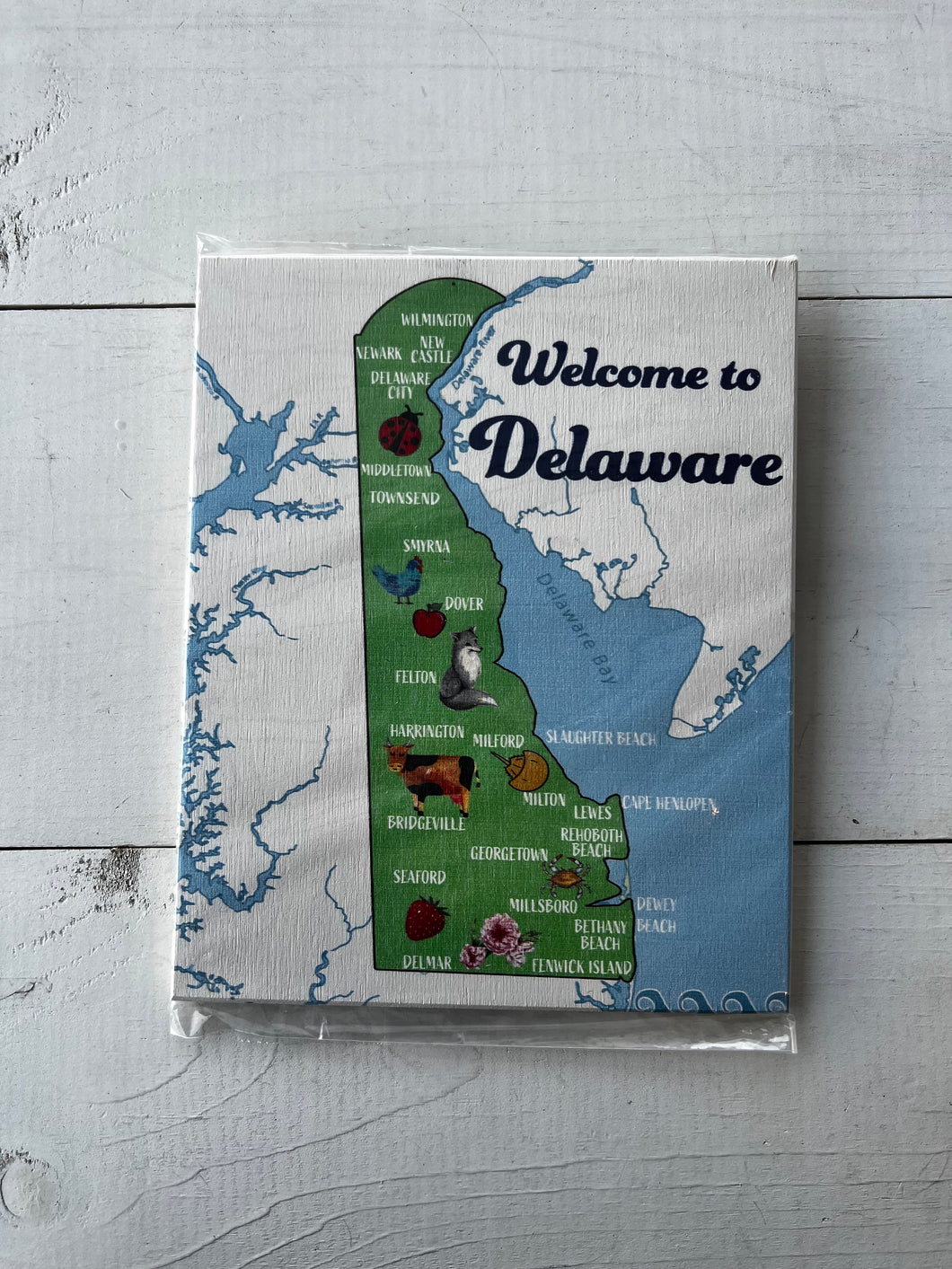 WELCOME TO DELAWARE SIGN