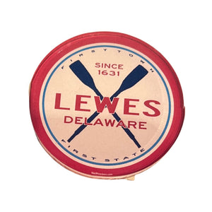 DOUBLE OARS LEWES MAGNET