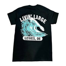 Load image into Gallery viewer, LARGE WAVE LEWES T-SHIRT
