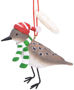 RESIN ORNAMENT - SAND PIPER - LEWES
