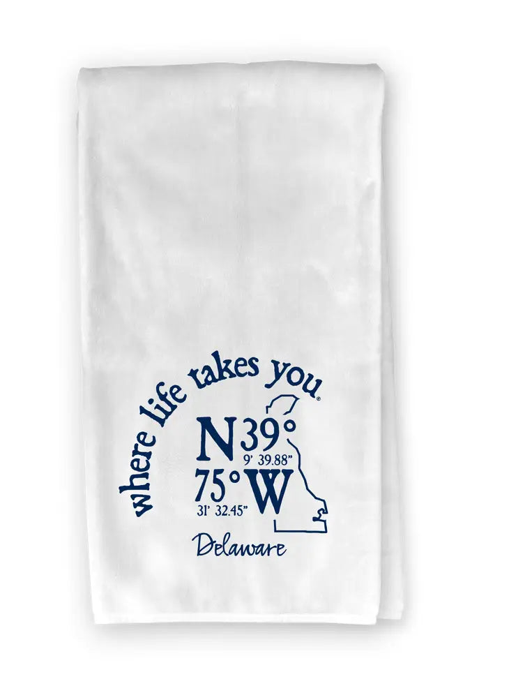 DELAWARE KITCHEN TOWEL COORDINATES