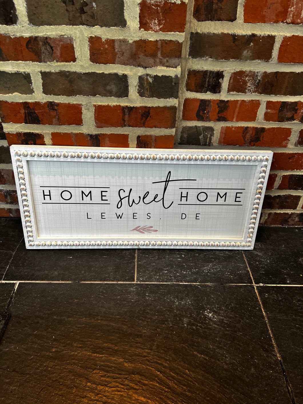 HOME SWEET HOME DELAWARE SIGN