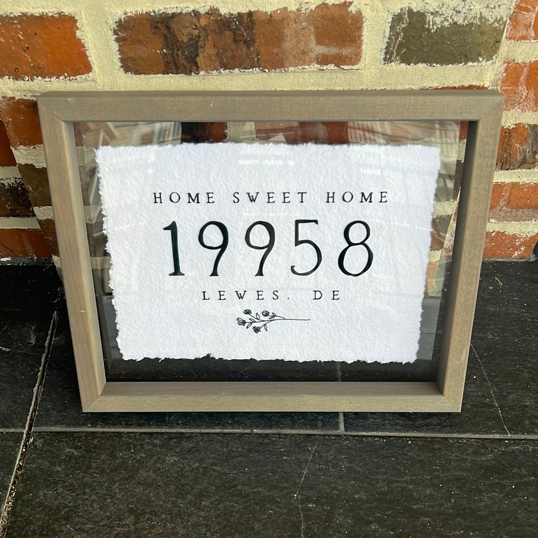 HOME SWEET HOME 19958 SIGN