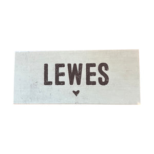 LEWES SIGN