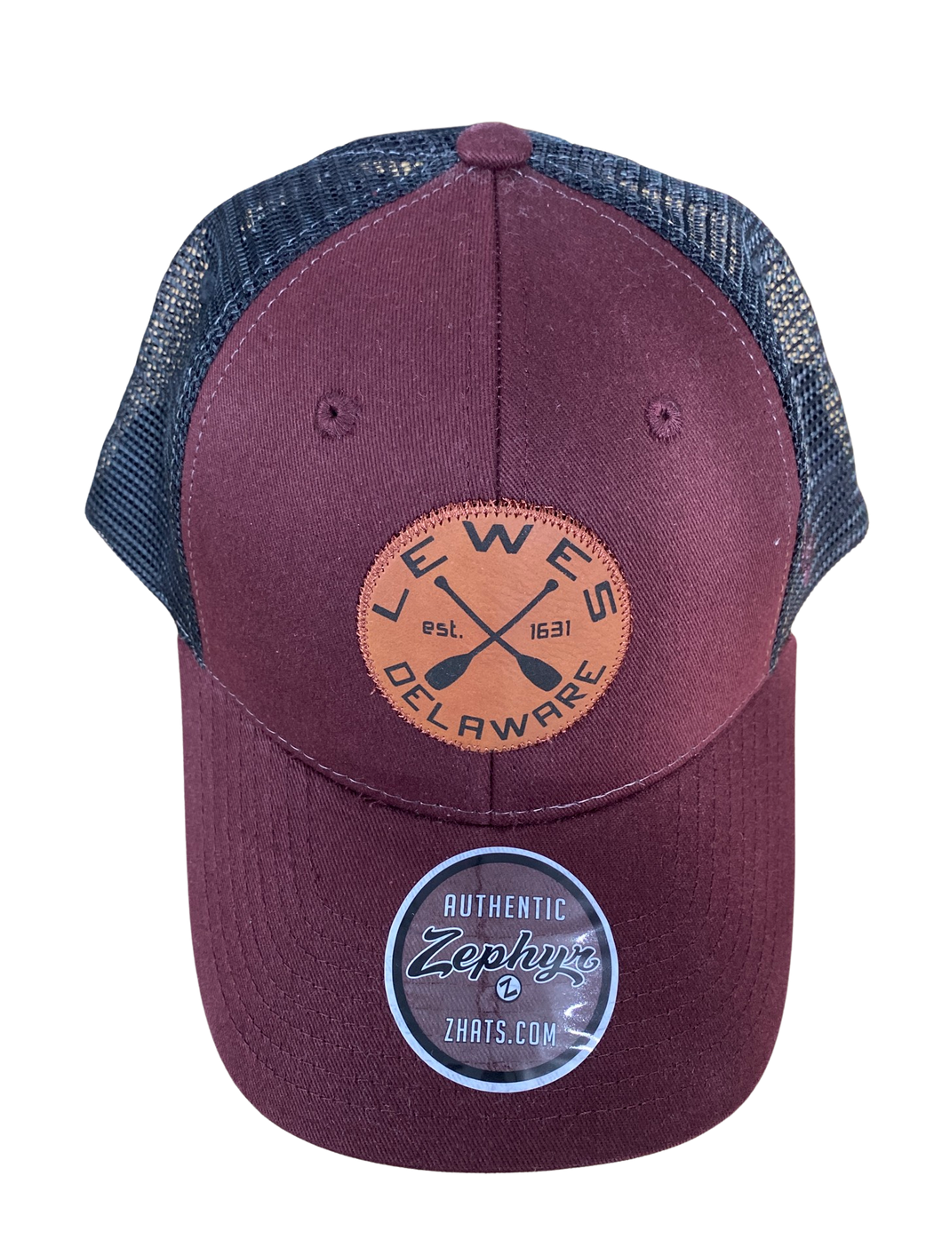 NAIVE X'D PADDLES LEATHER HAT