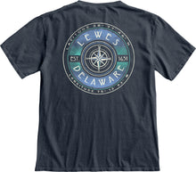 Load image into Gallery viewer, RIGHT OF WAY COMPASS SHORT SLEEVE TEE Short Sleeve Blue 84
